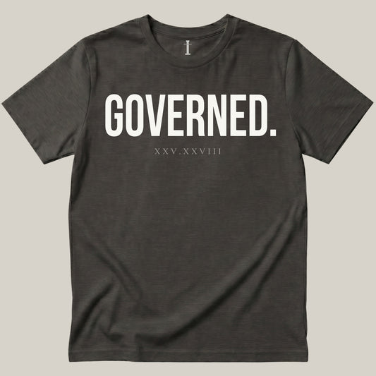 Governed.