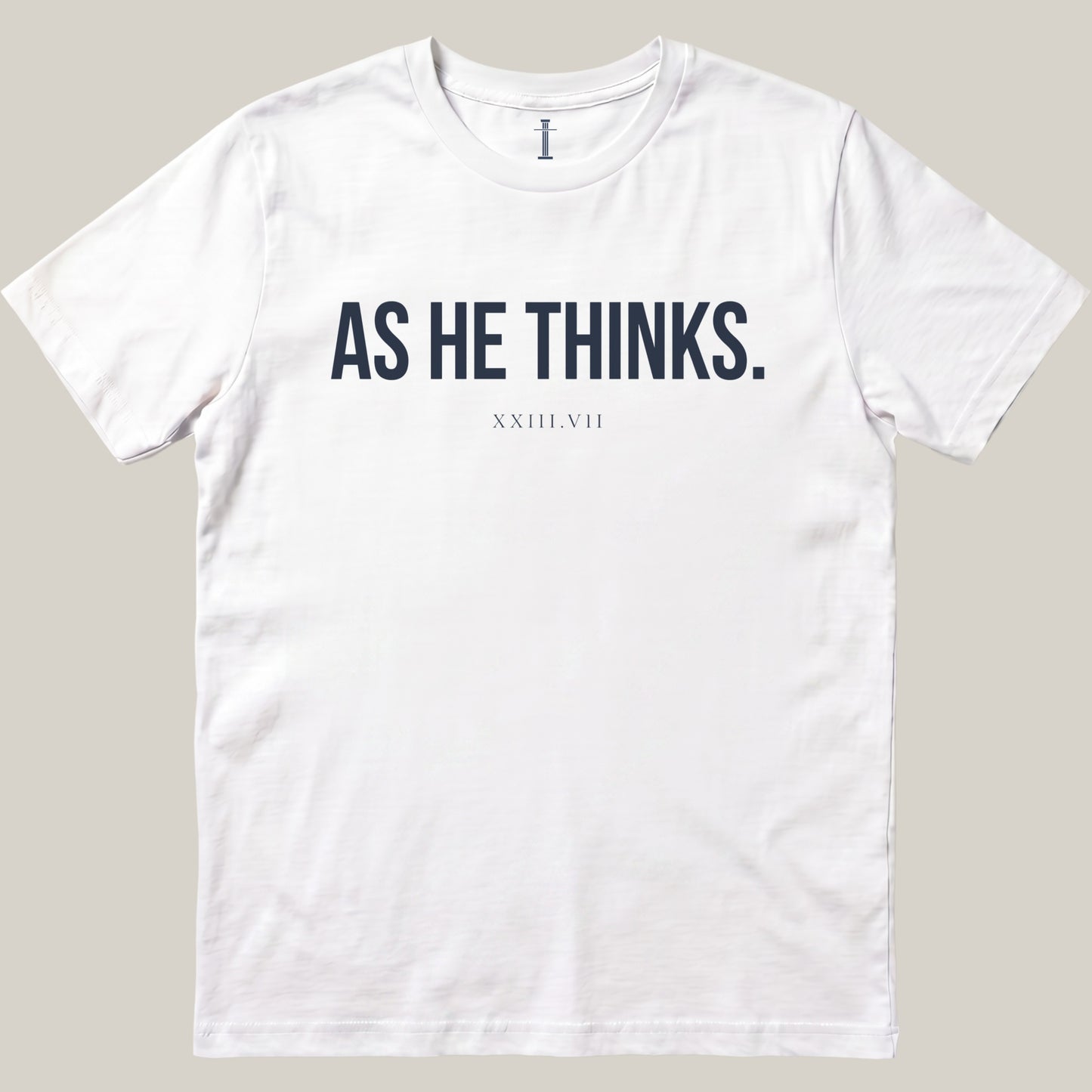 As He Thinks.