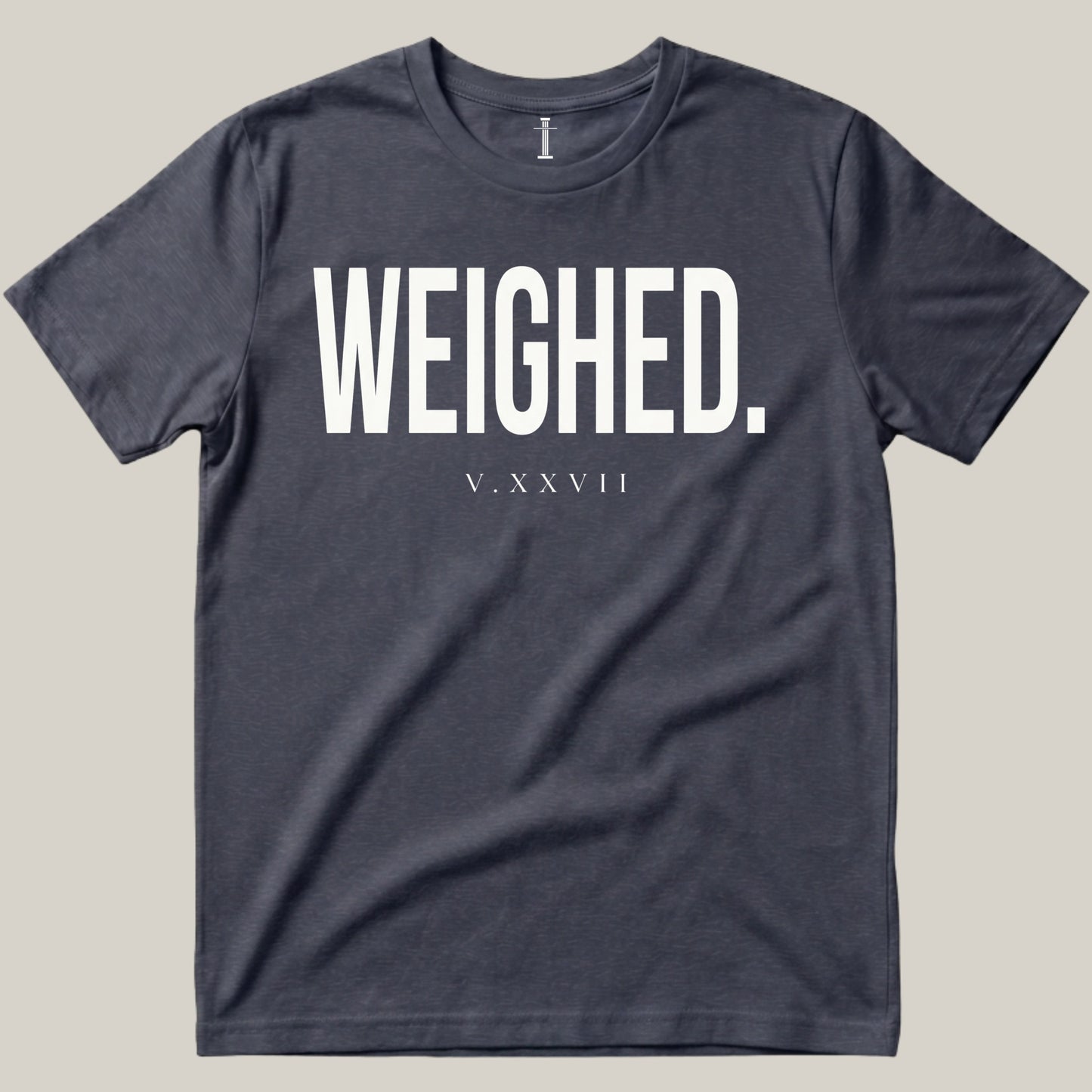Weighed.