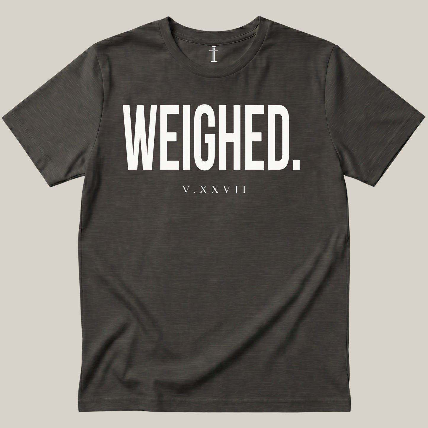 Weighed.