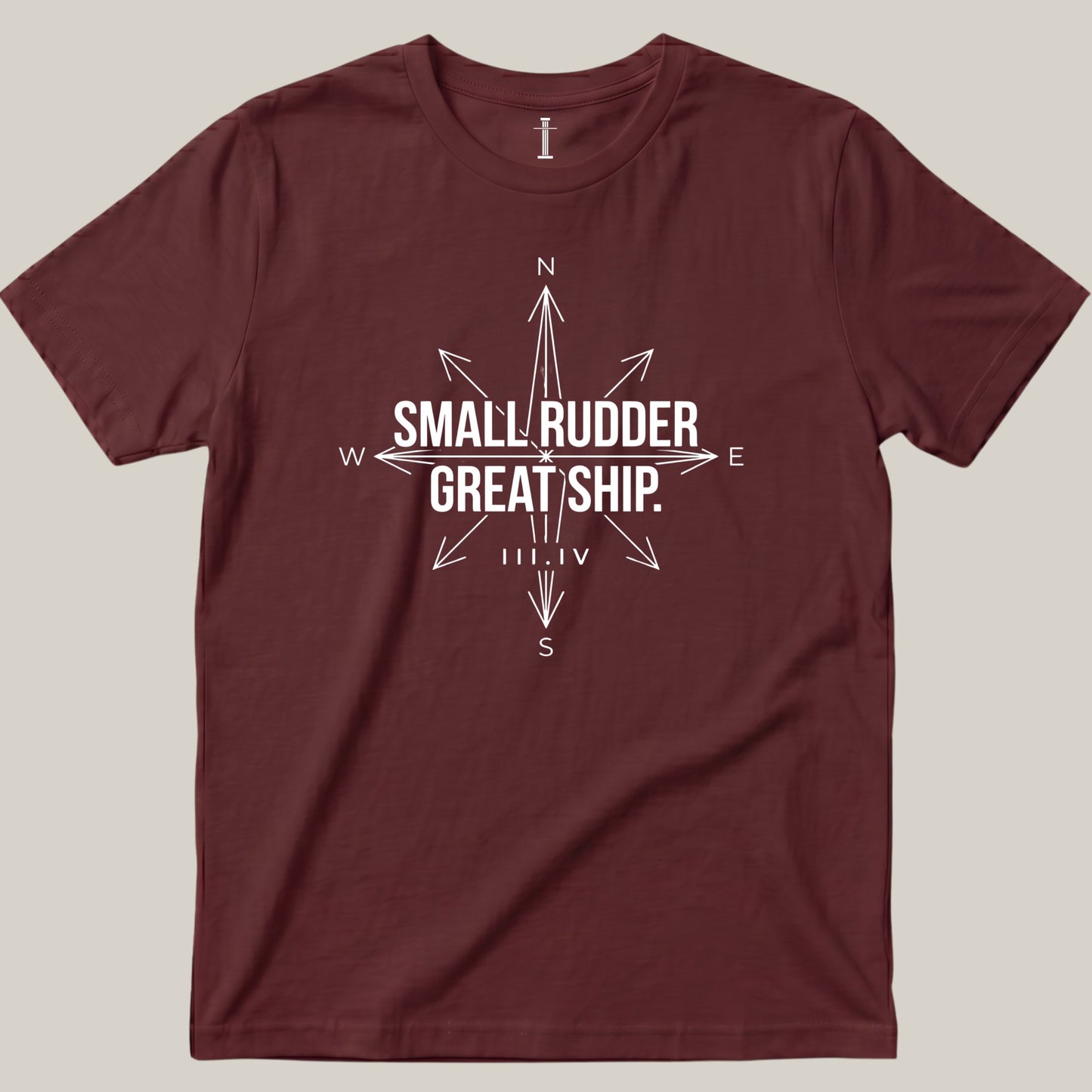 Small Rudder Great Ship