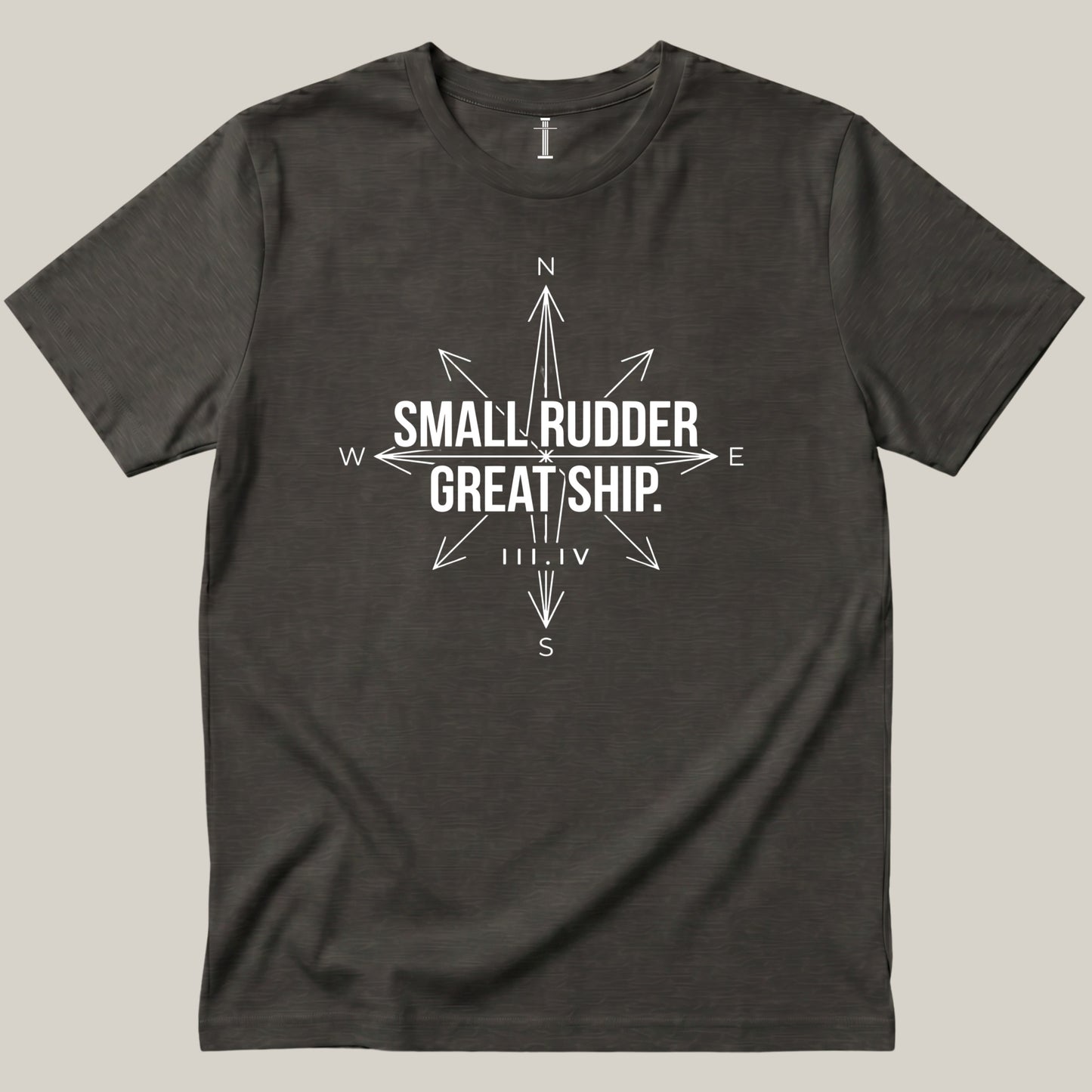 Small Rudder Great Ship