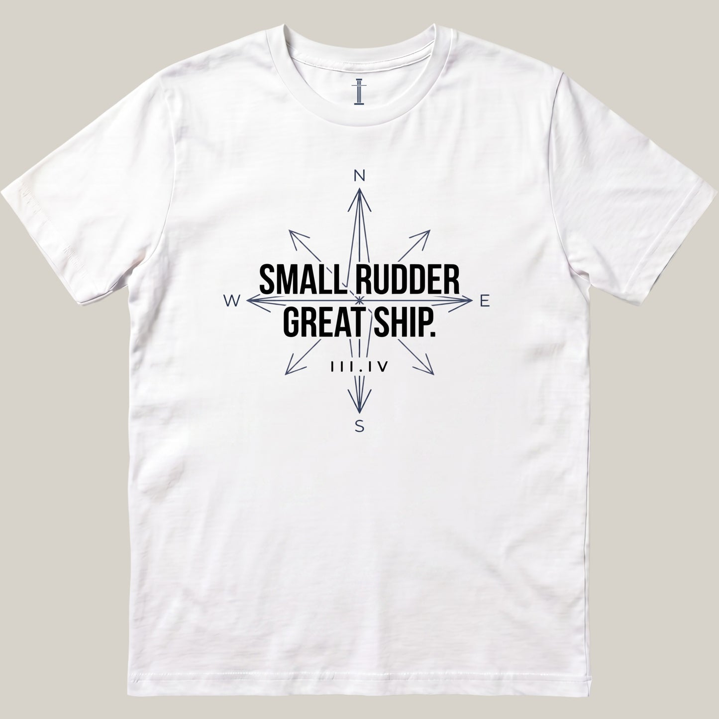 Small Rudder Great Ship
