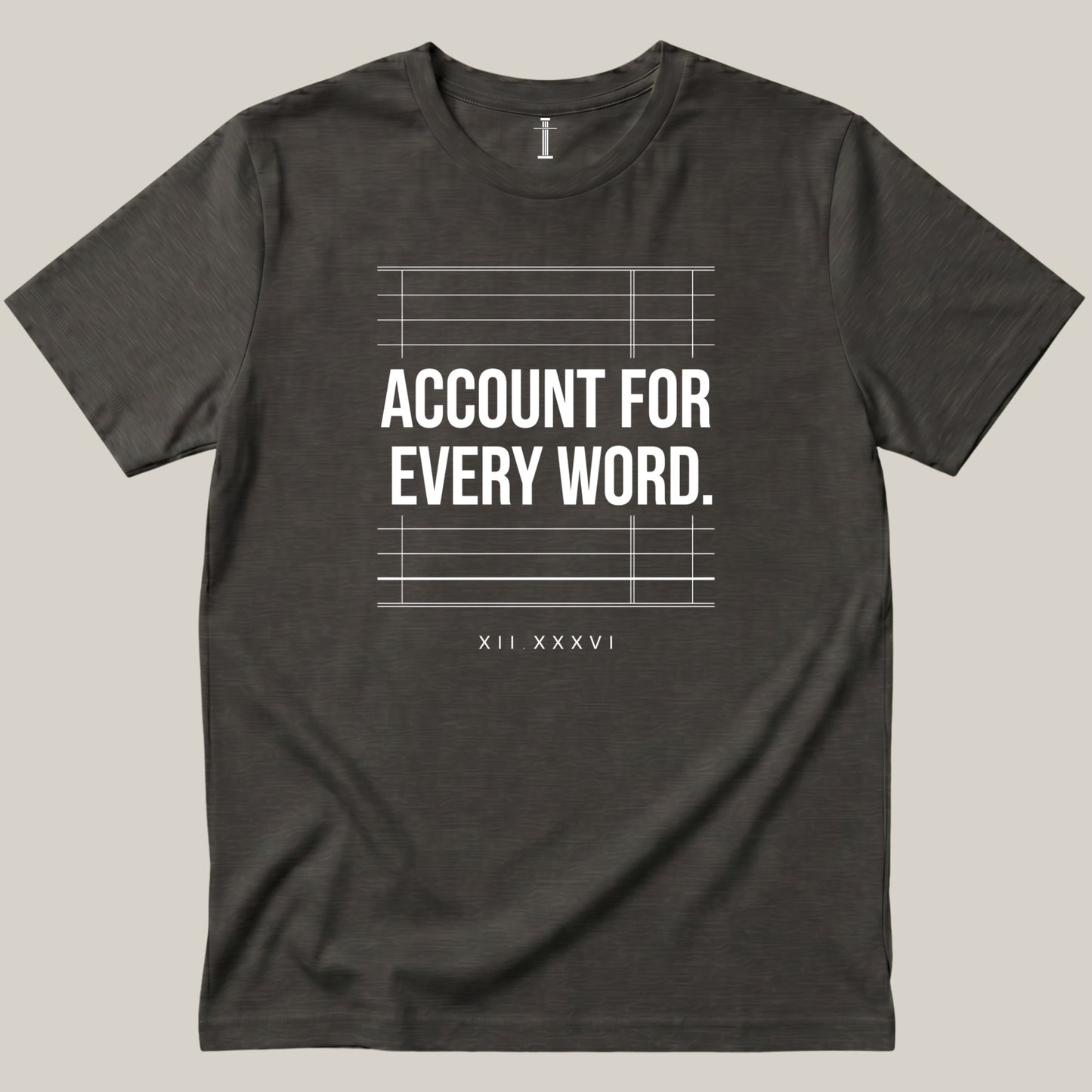 Account For Every Word