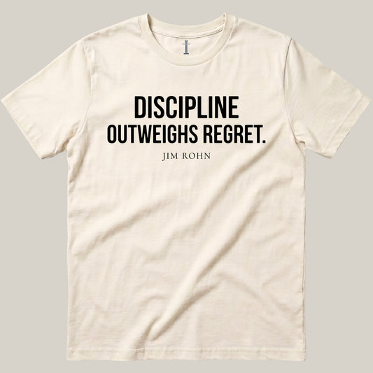 Discipline Outweighs Regret.