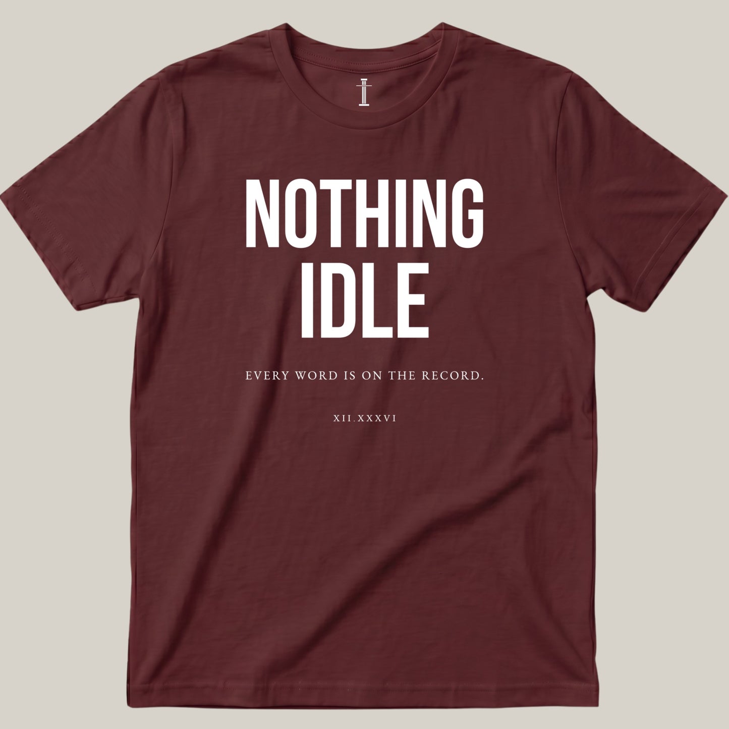 Nothing Idle.